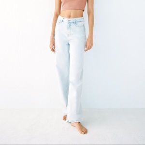 Zara wide leg jeans